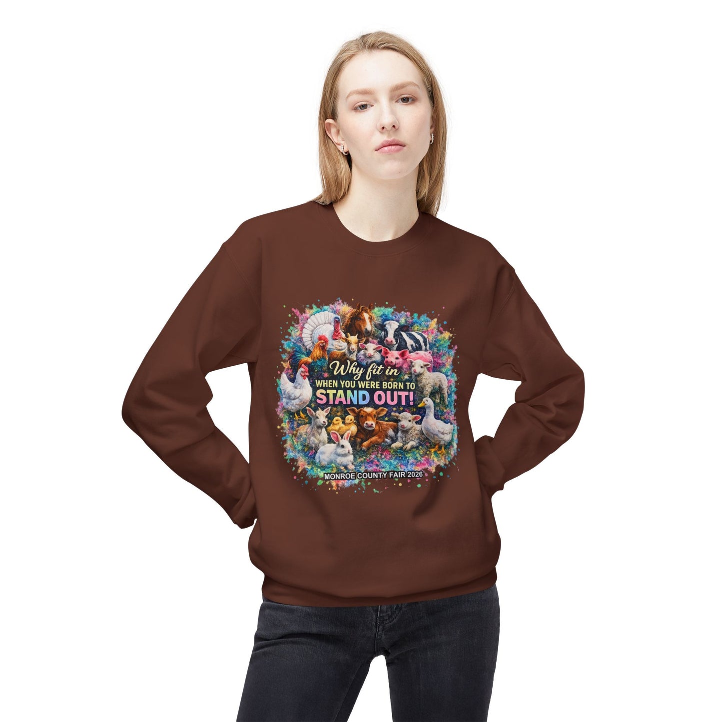 MONROE COUNTY FAIR 2026 - Crewneck Sweatshirt