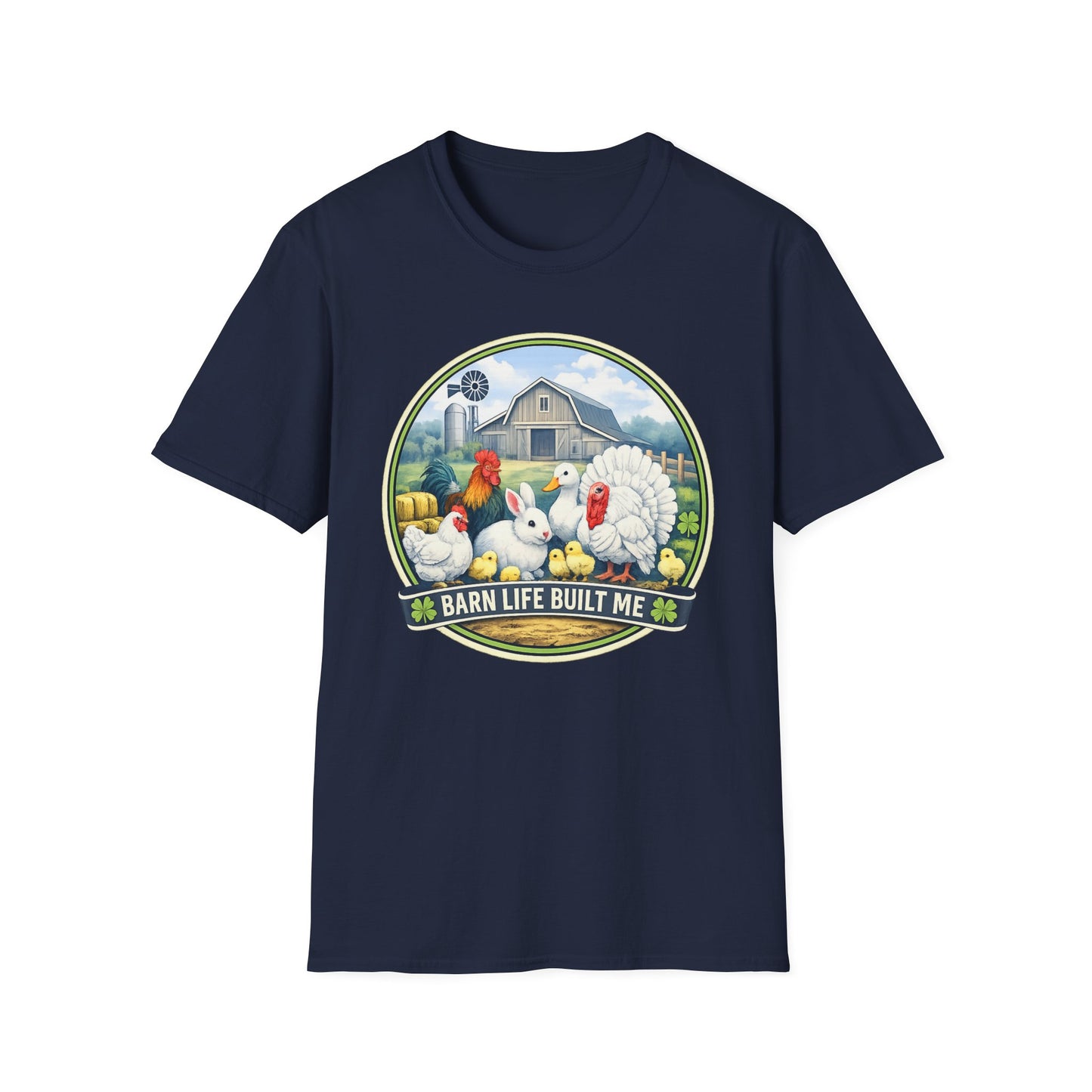 BARN LIFE BUILT ME - Small Animals - Unisex T-Shirt