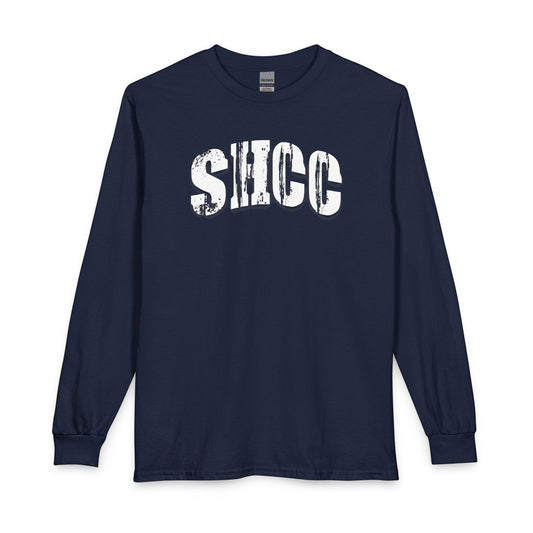 SHCC Vintage Distressed Logo Long Sleeve Shirt