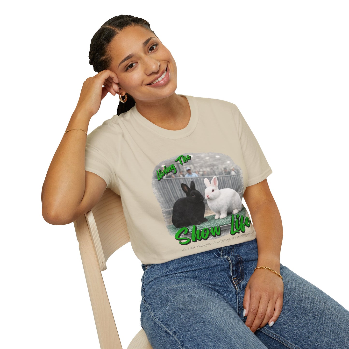 Living the Show Life - Rabbits - Unisex T-Shirt