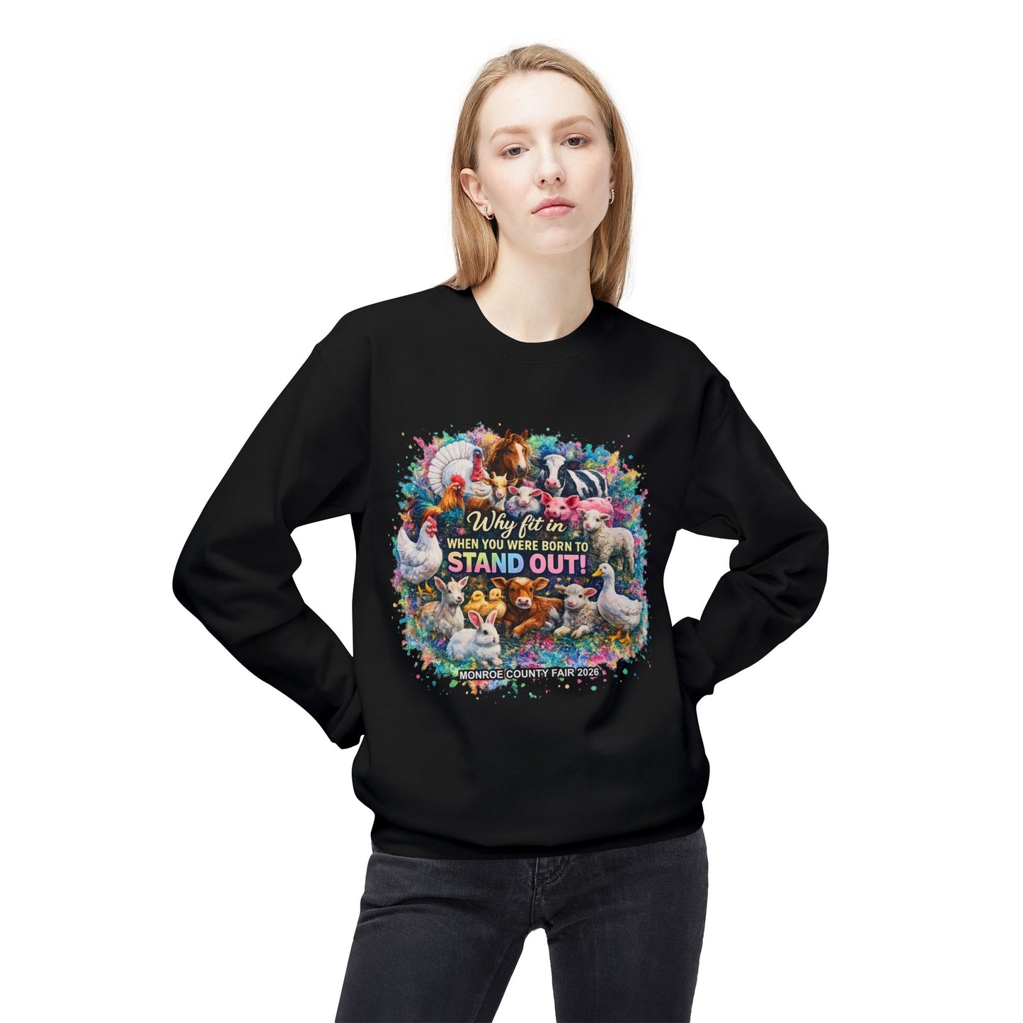 MONROE COUNTY FAIR 2026 - Crewneck Sweatshirt