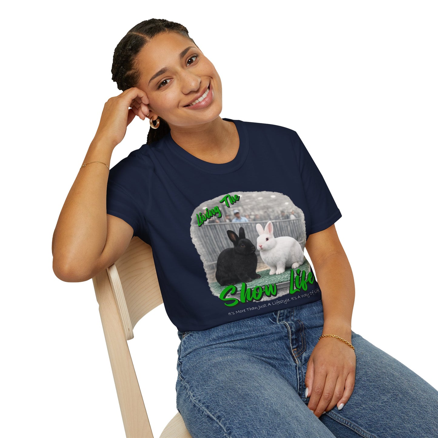 Living the Show Life - Rabbits - Unisex T-Shirt