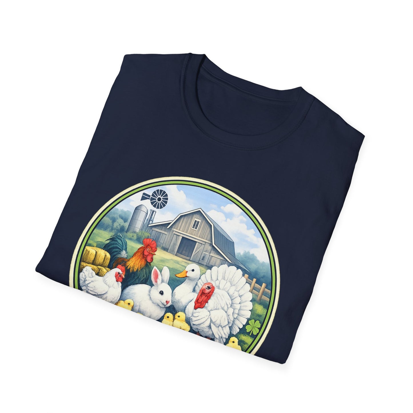BARN LIFE BUILT ME - Small Animals - Unisex T-Shirt