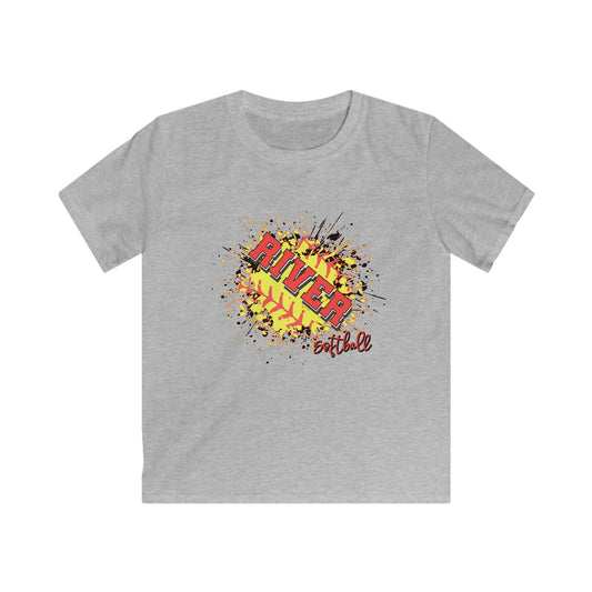 River Lady Pilots Softball 1 Youth Tee