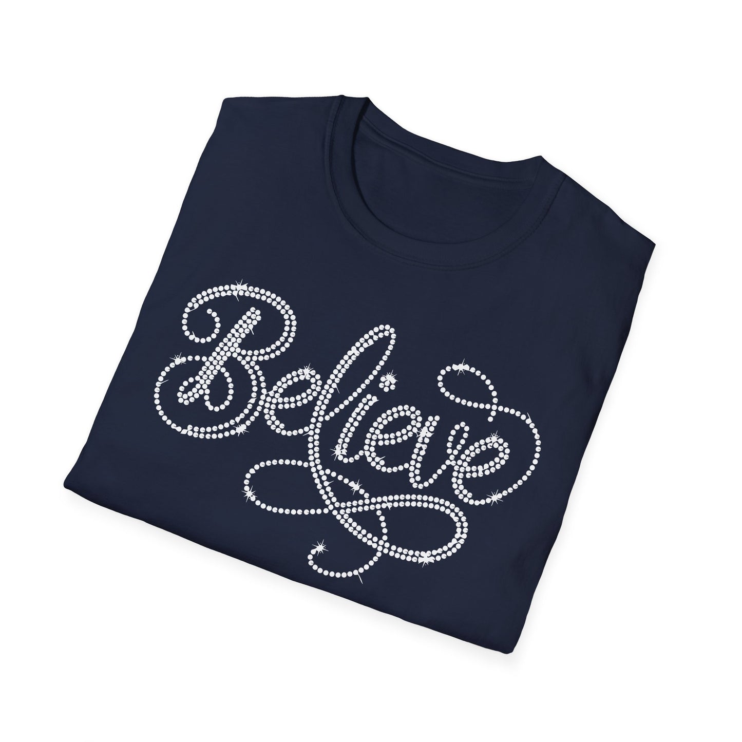 BELIEVE - Clear Rhinestones