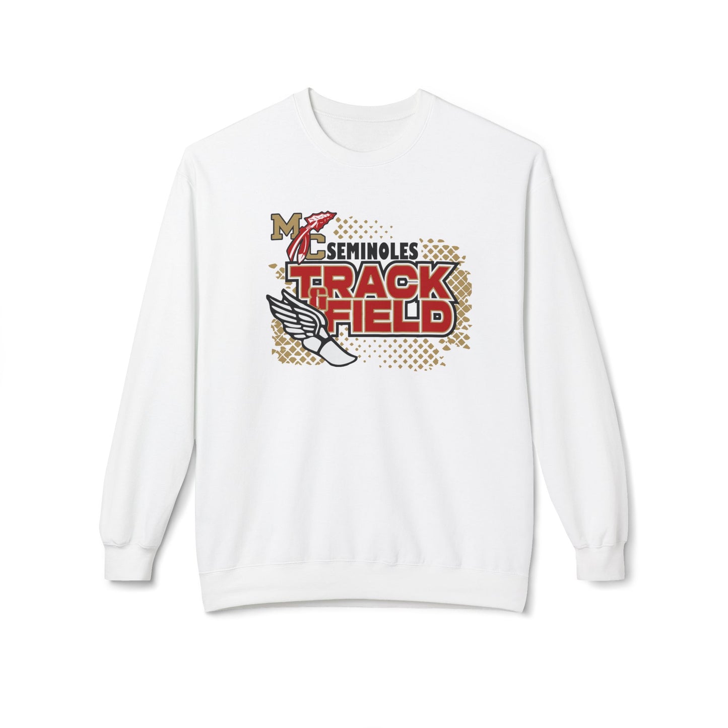 Seminoles Track & Field Crewneck Sweatshirt - White