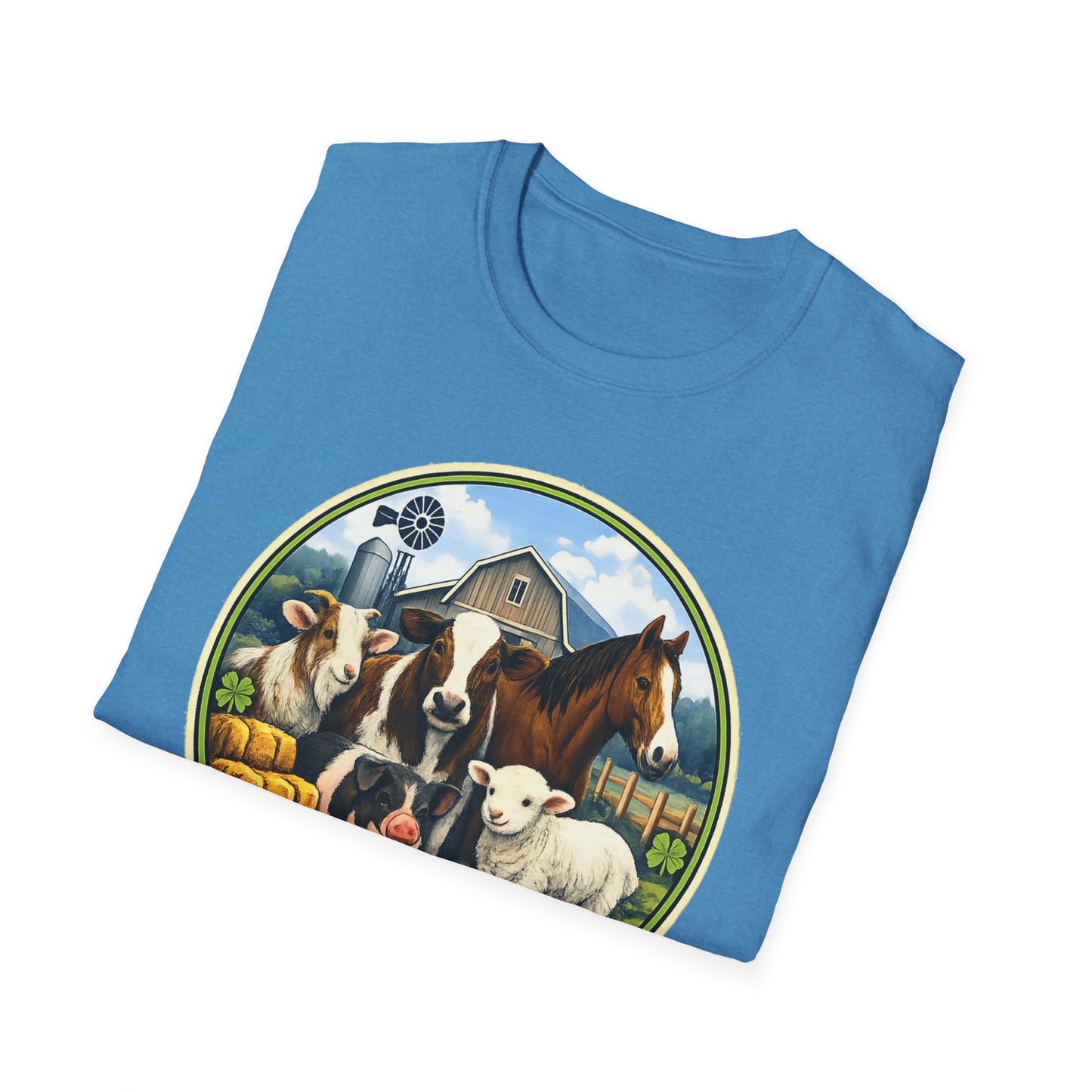 BARN LIFE BUILT ME - Large Animals - Unisex T-Shirt