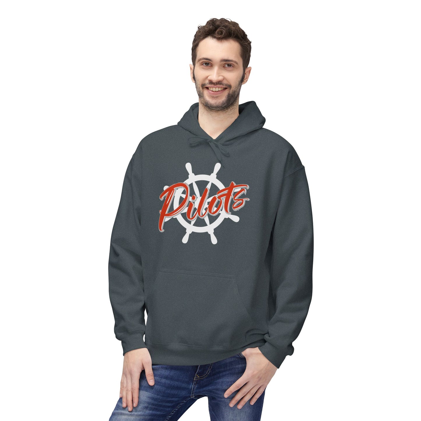 Pilots Nautical Wheel Hoodie