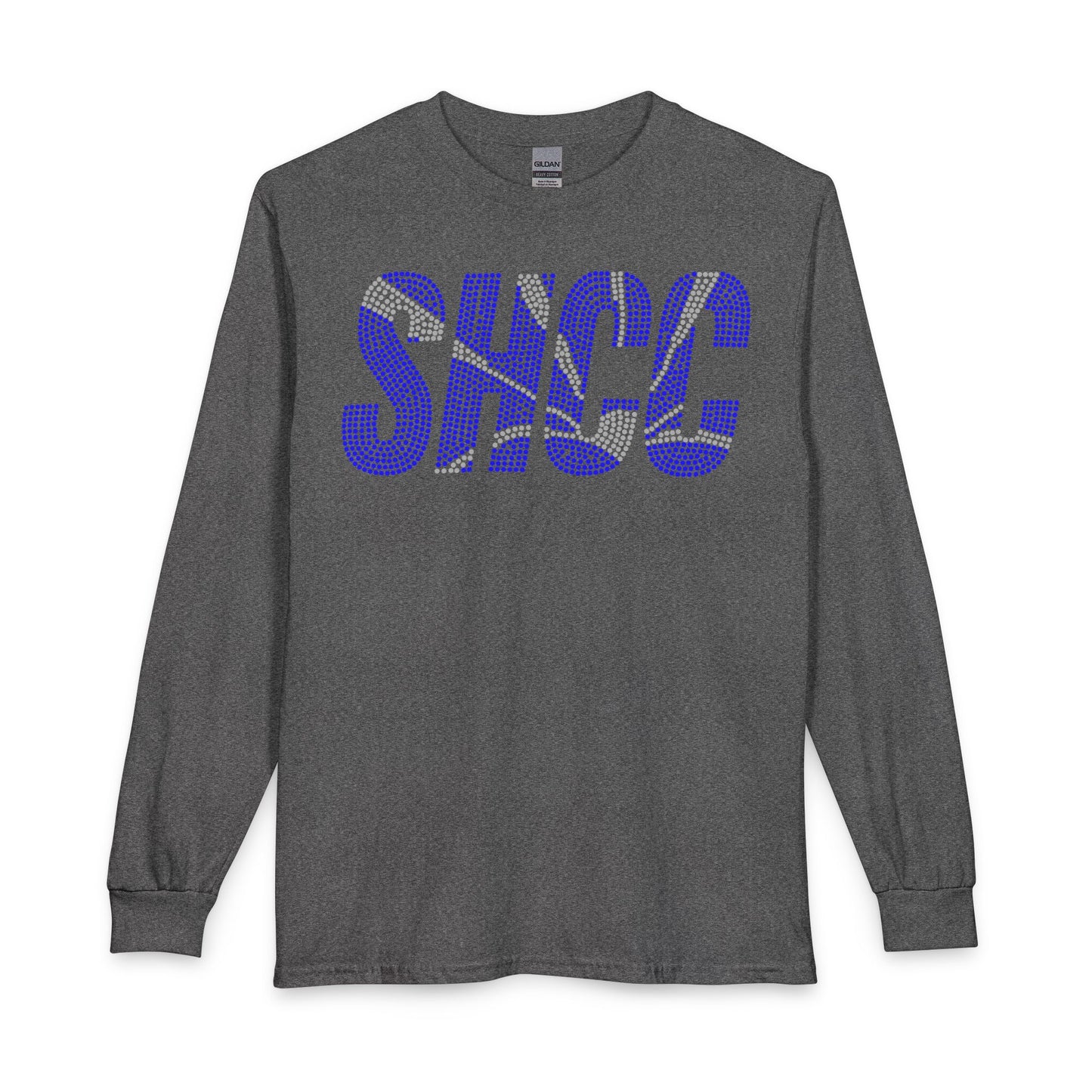 SHCC Logo - RHINESTONE- Long Sleeve T-Shirt