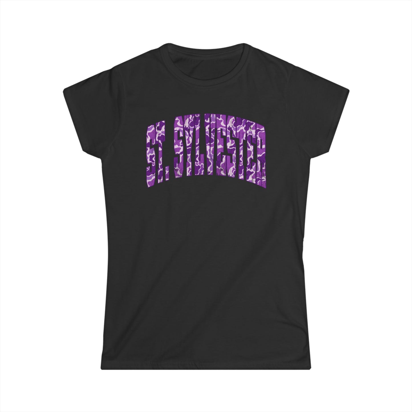 St. Sylvester Women's Tee — CAMO!