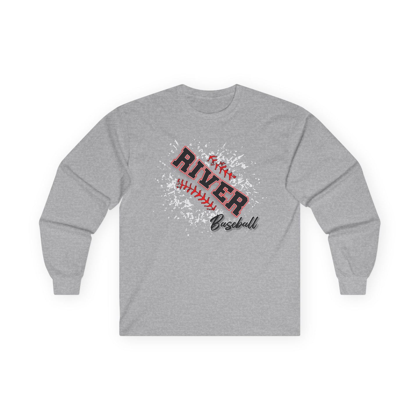 River Baseball 1 Long Sleeve Tee