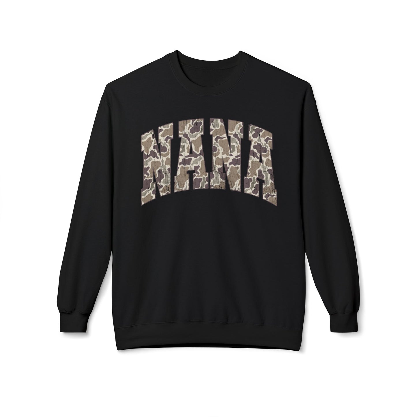 Nana Camo2 Crewneck Sweatshirt
