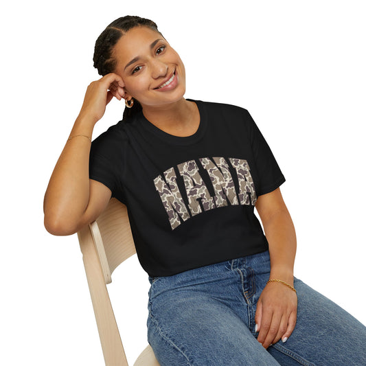 Nana Camo2 Print T-Shirt