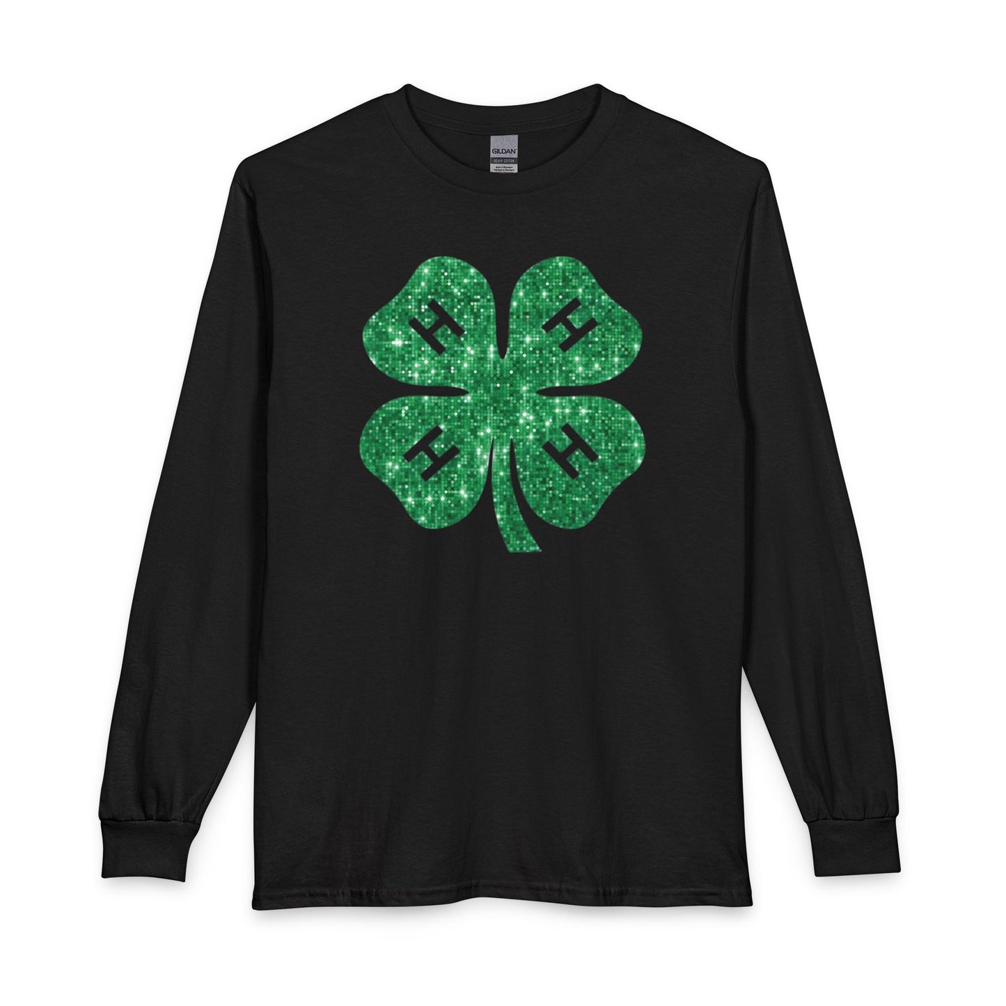 4-H GLITTER - Long Sleeve T-Shirt