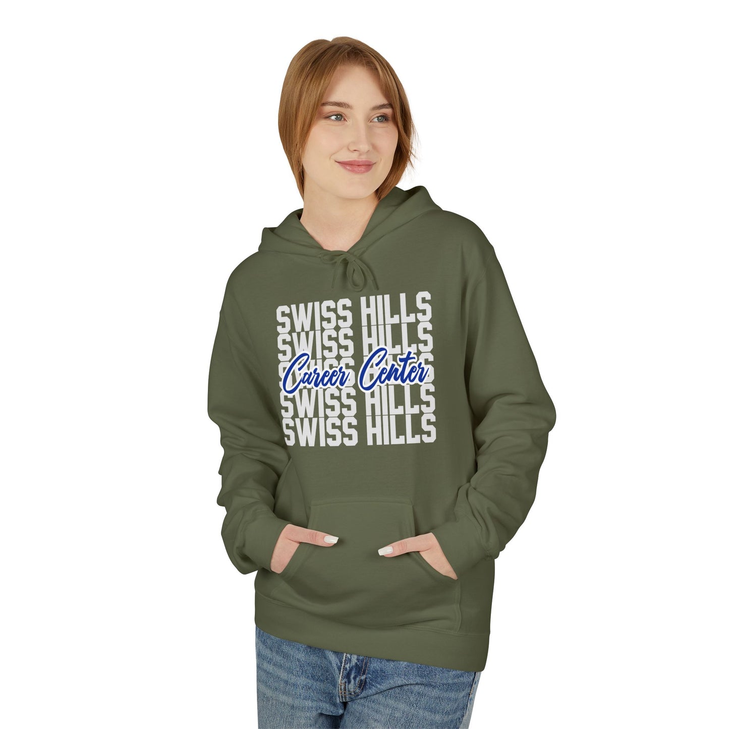 Swiss Hills Stacked Hoodie