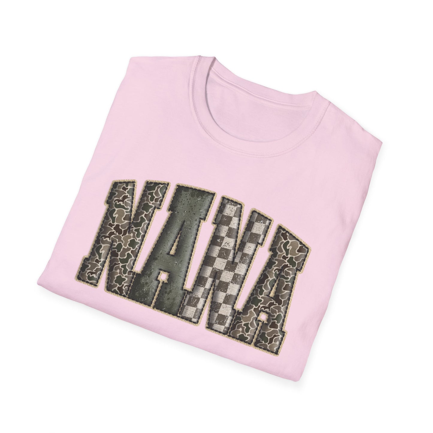 Nana Camo Print T-Shirt