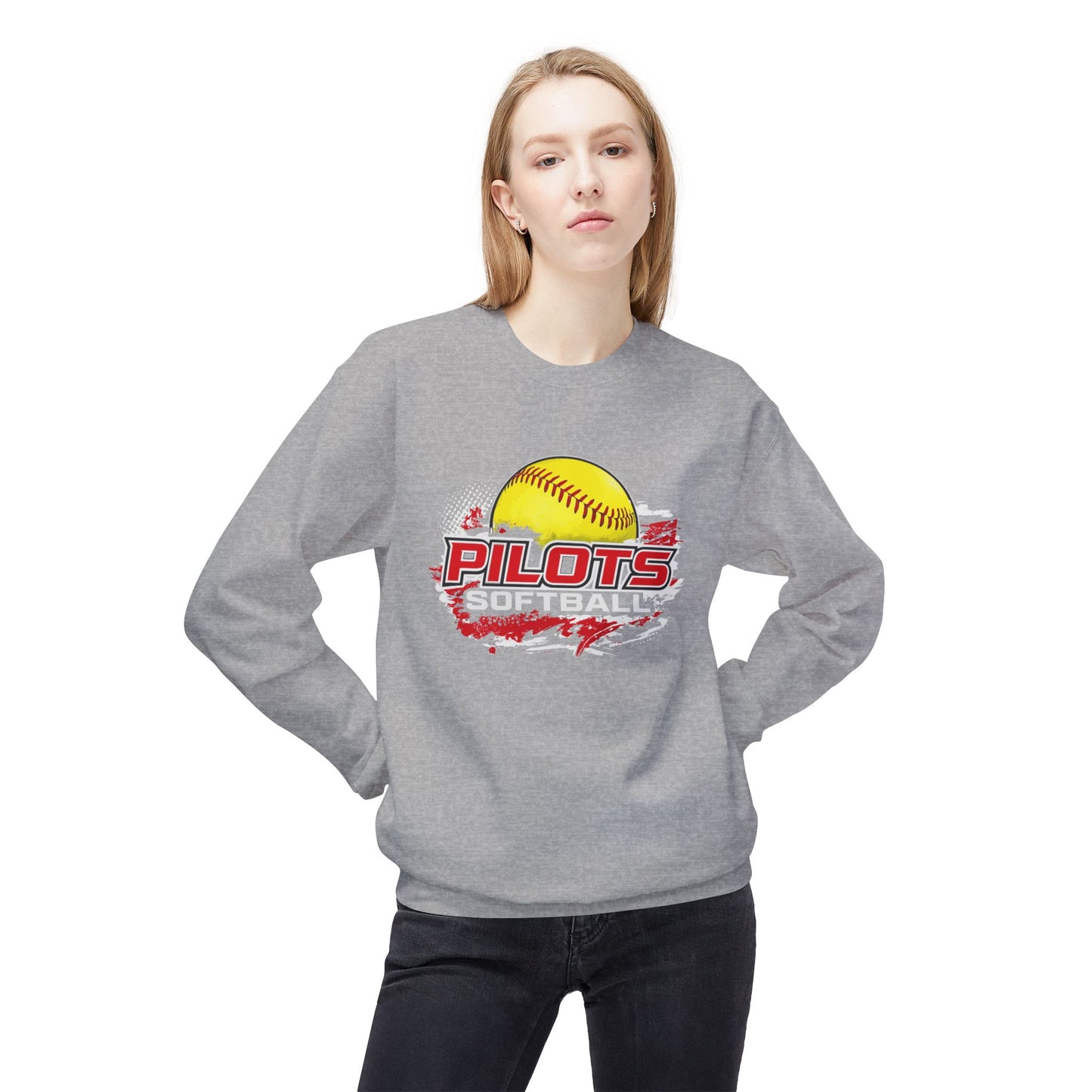 LADY PILOTS Design #2 - Crewneck Sweatshirt