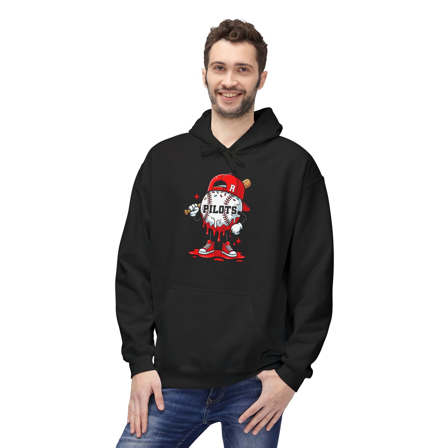 Pilots Baseball Man Hoodie