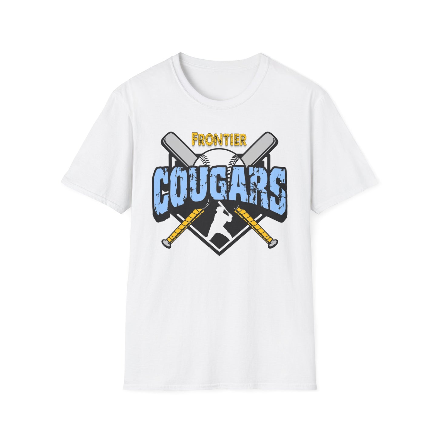 Frontier Cougars Baseball 2 T-Shirt