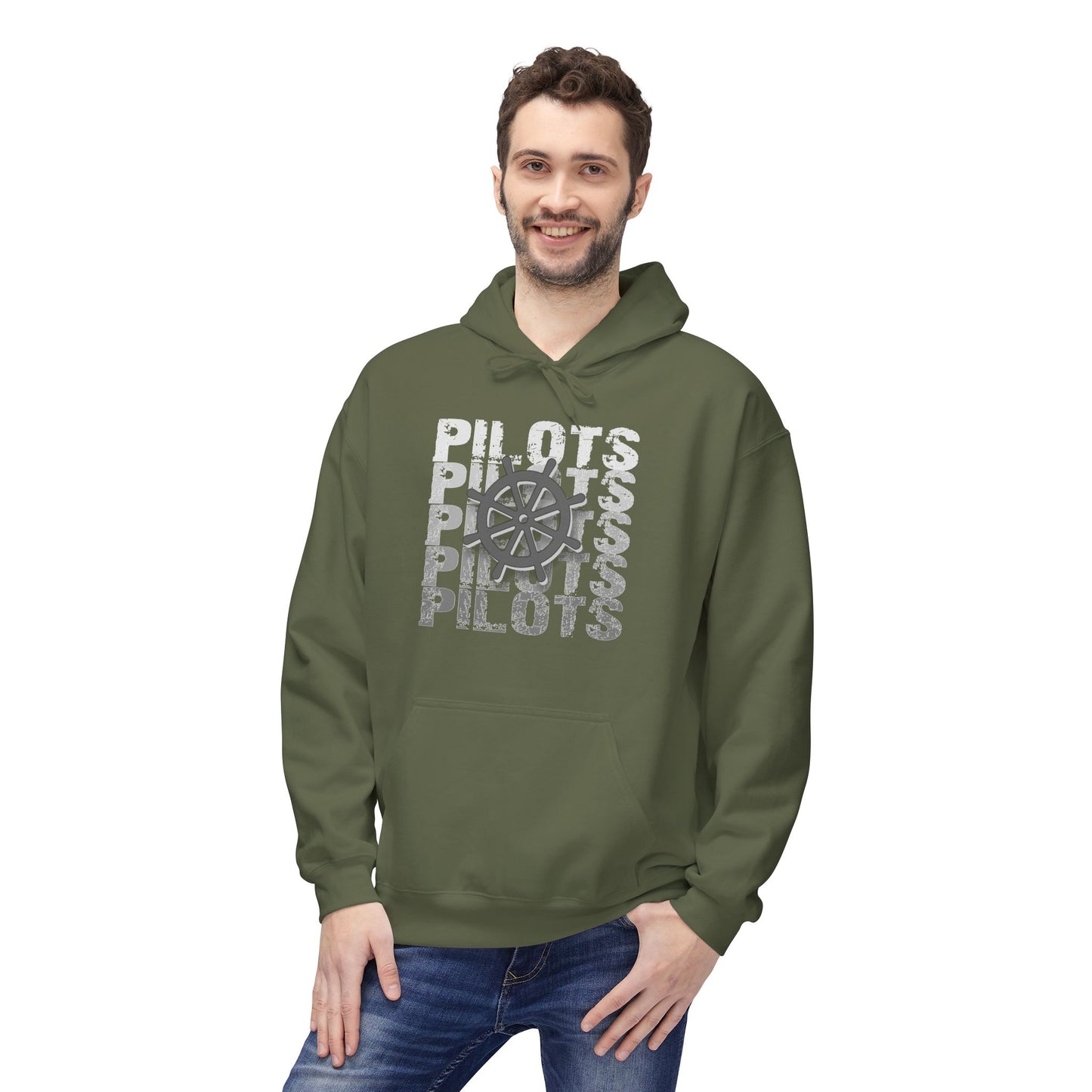 Pilots Stacked Wheel Hoodie