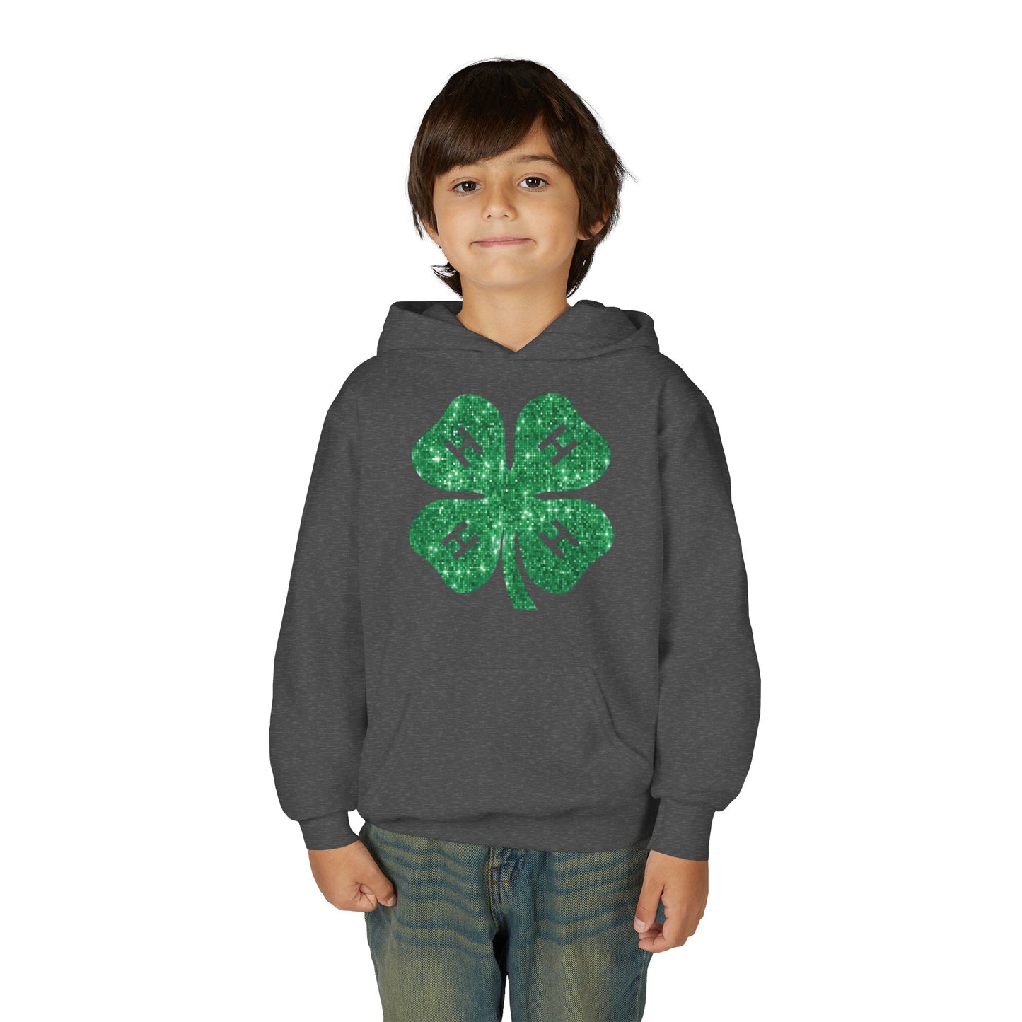 4-H GLITTER - Youth Hoodie