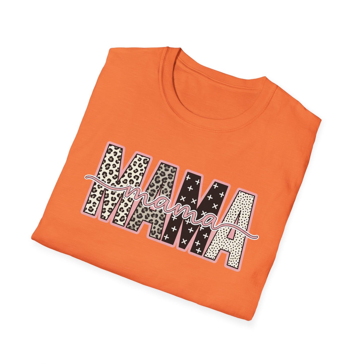 MAMA Leopard Print T-Shirt