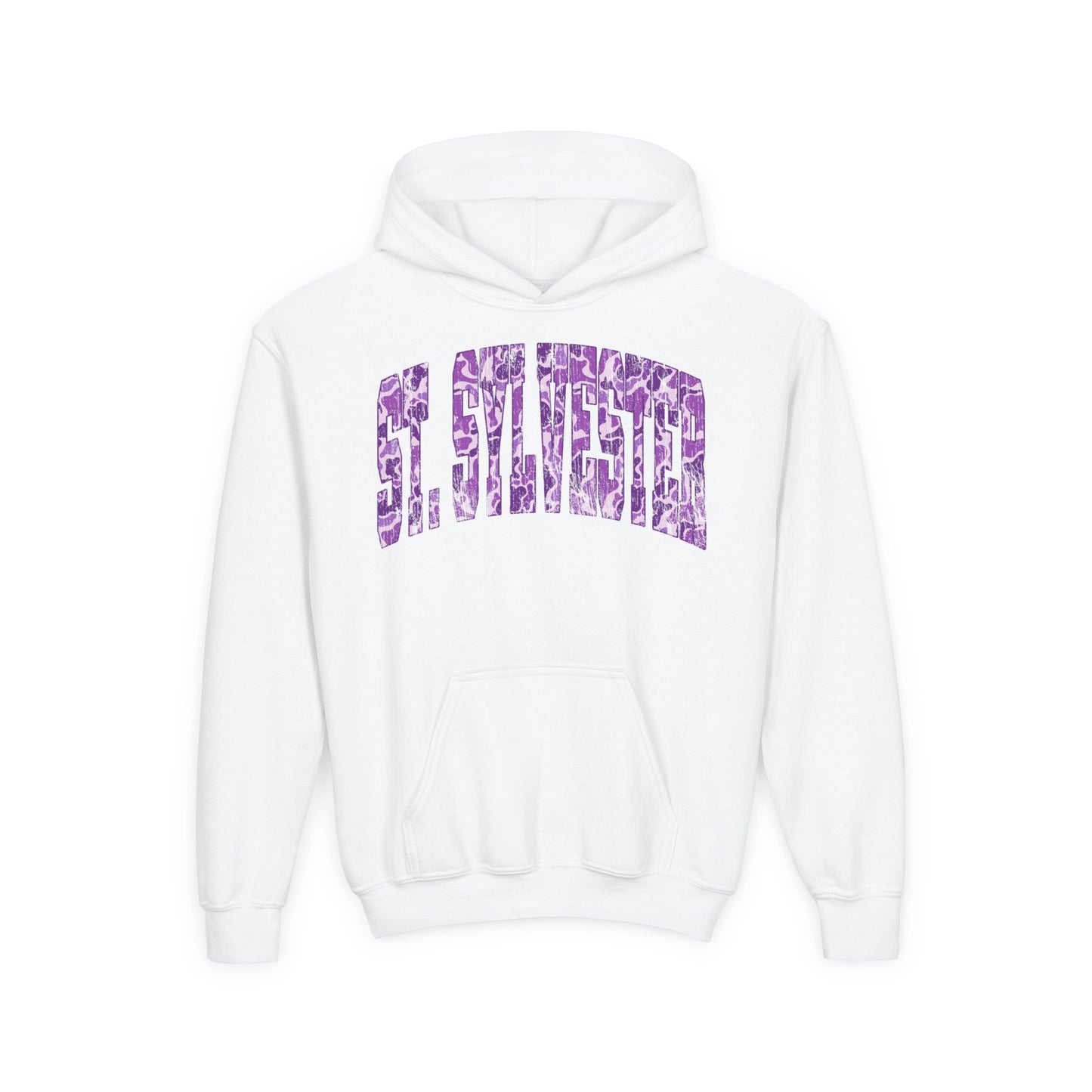 St. Sylvester Youth Hoodie – CAMO!