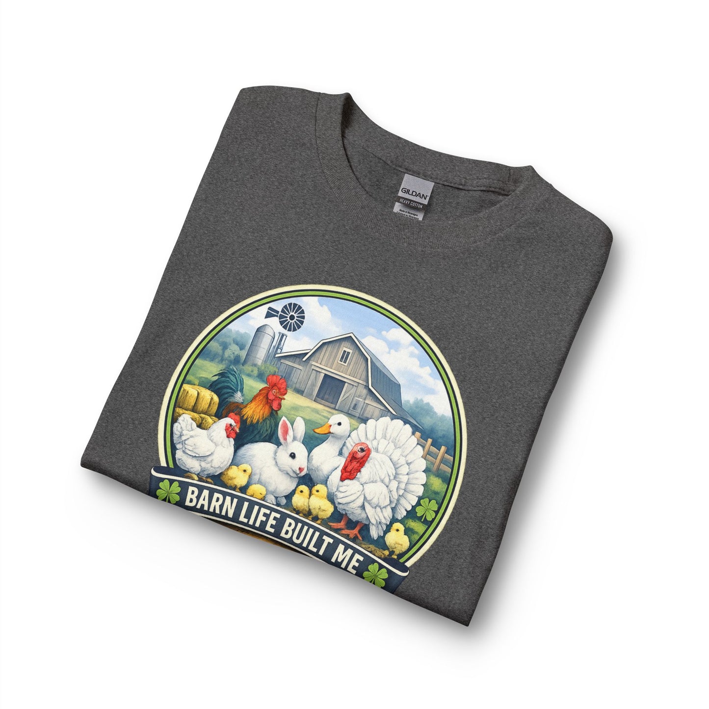 BARN LIFE BUILT ME - Small Animals - Long Sleeve T-Shirt