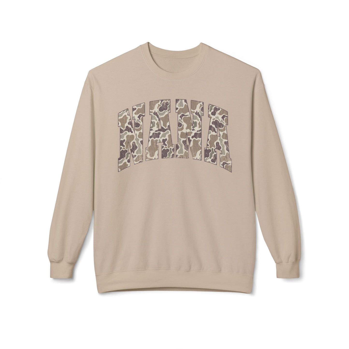 Nana Camo2 Crewneck Sweatshirt