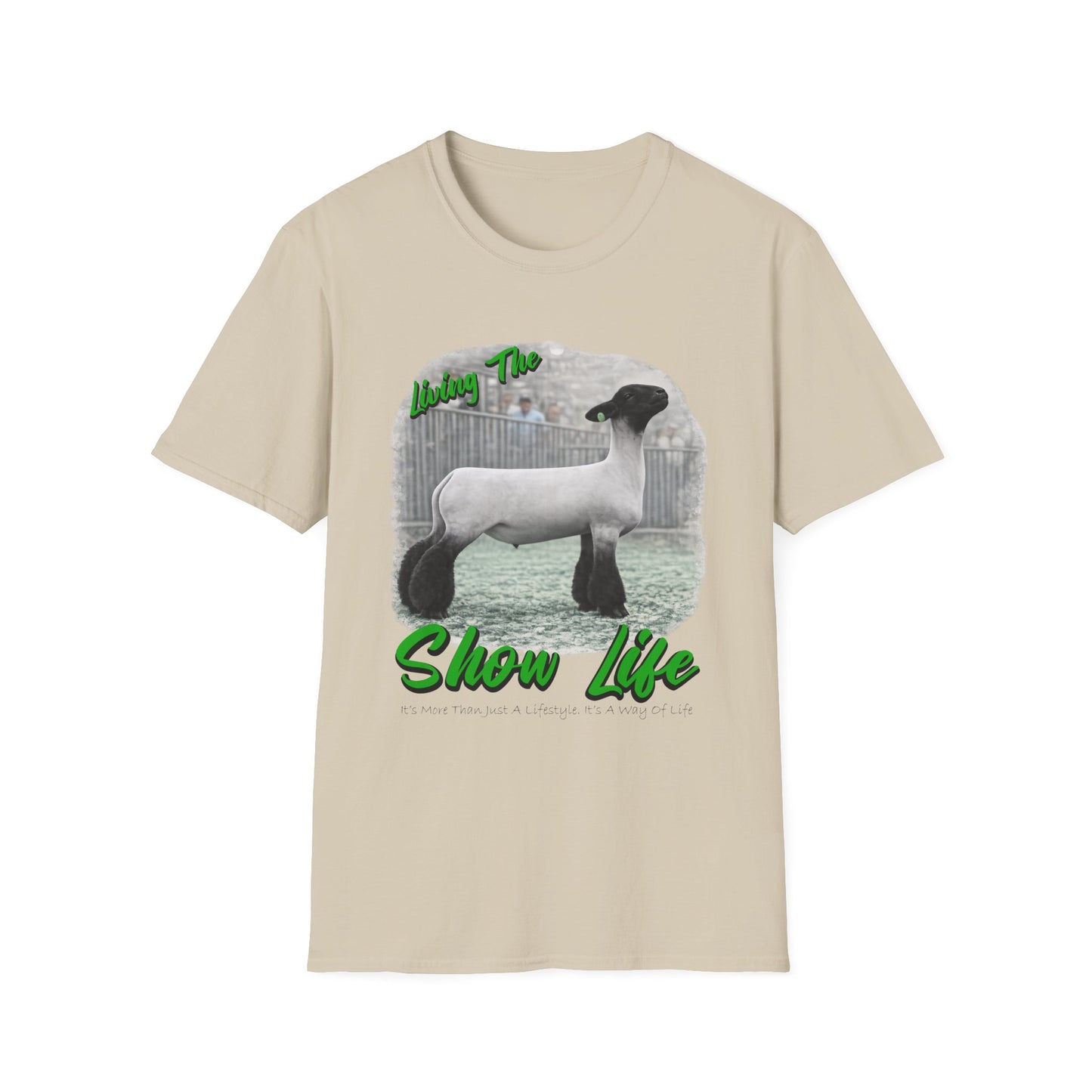 Living the Show Life - Sheep - Unisex T-Shirt