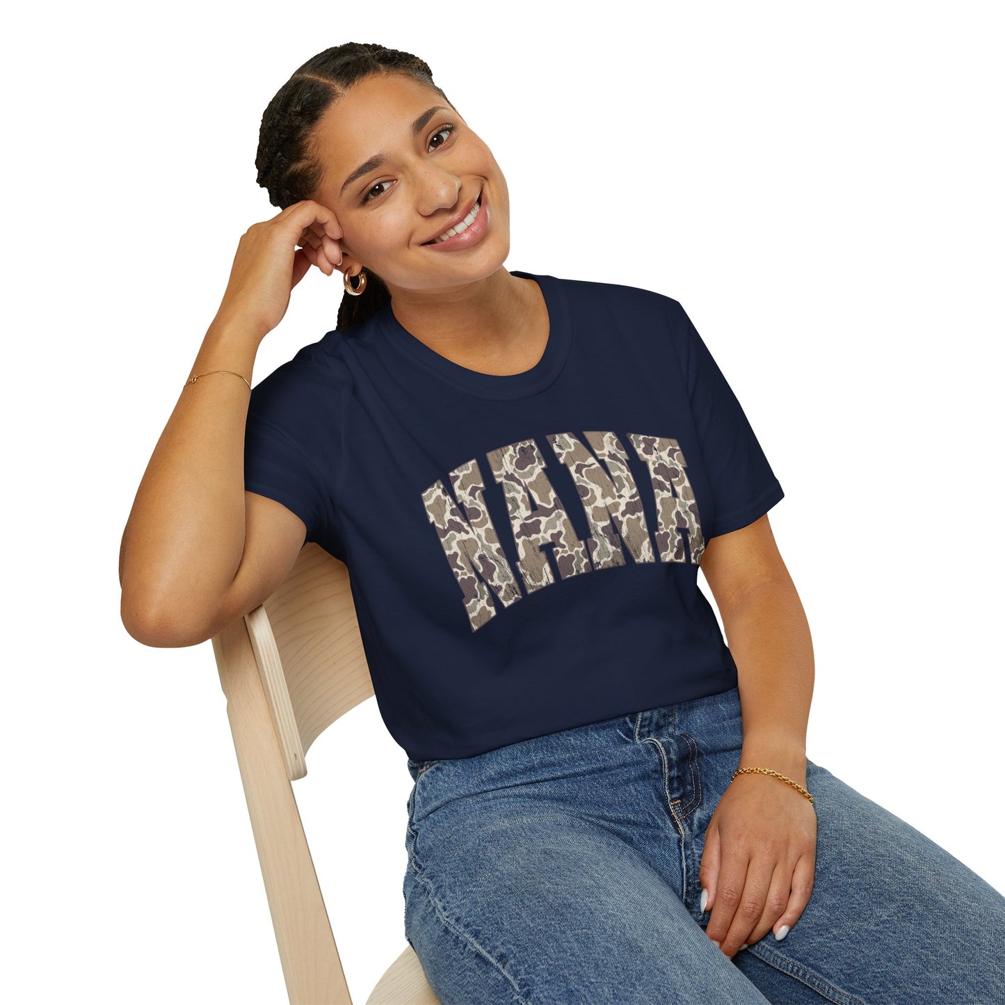 Nana Camo2 Print T-Shirt