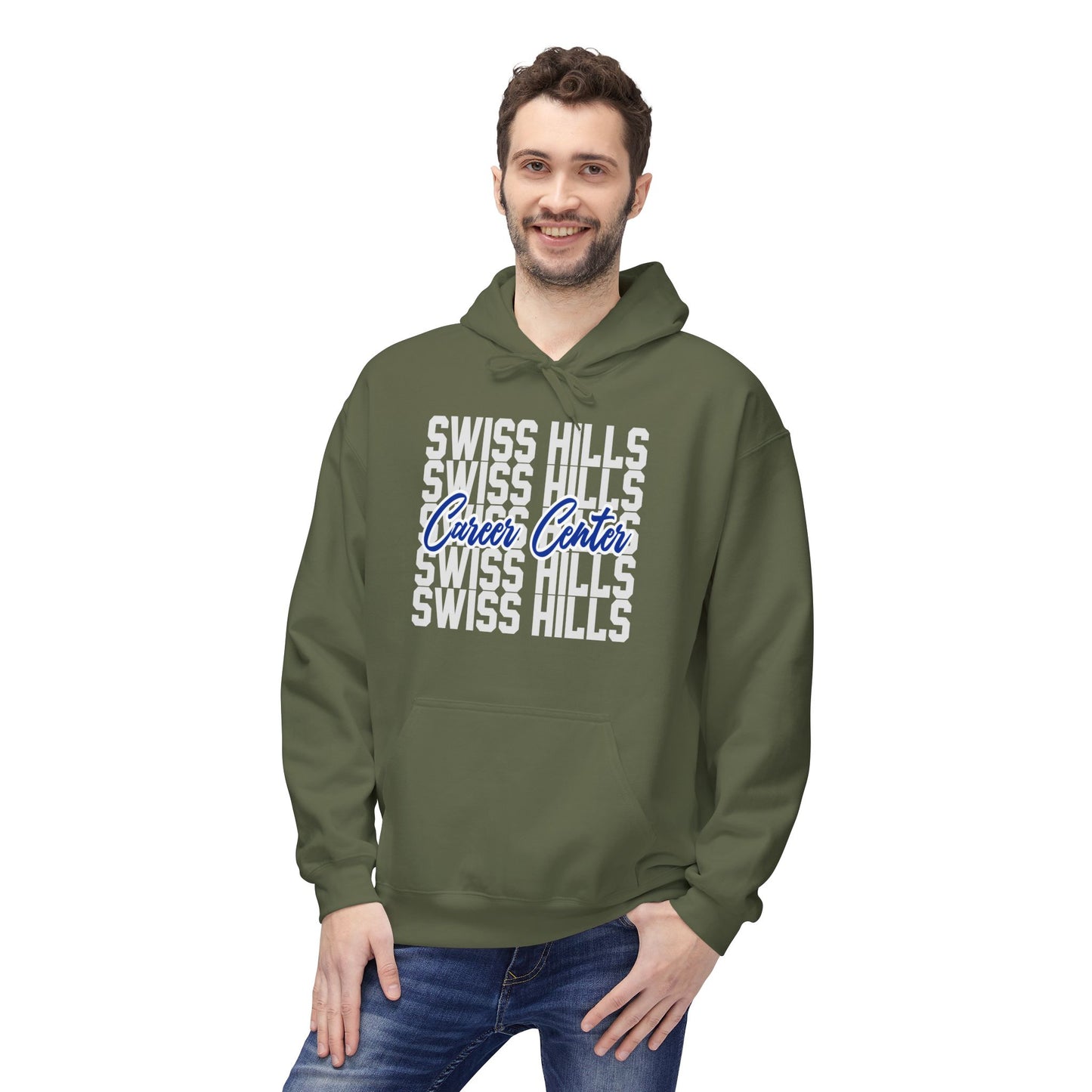 Swiss Hills Stacked Hoodie