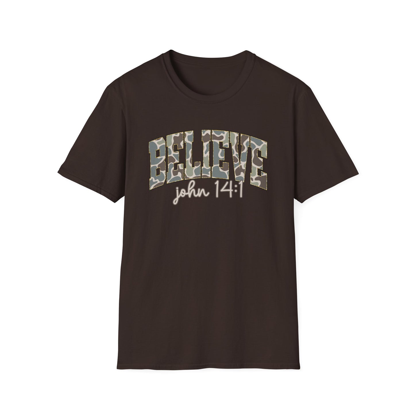 BELIEVE Camo T-Shirt