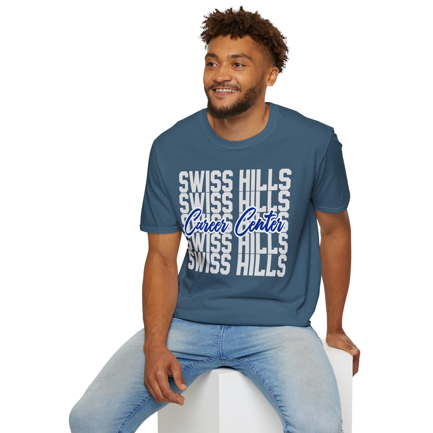 SWISS HILLS Stacked T-Shirt