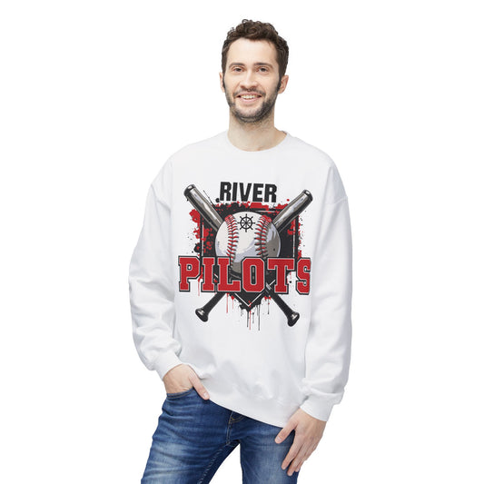 River Baseball 2 Crewneck Sweatshirt