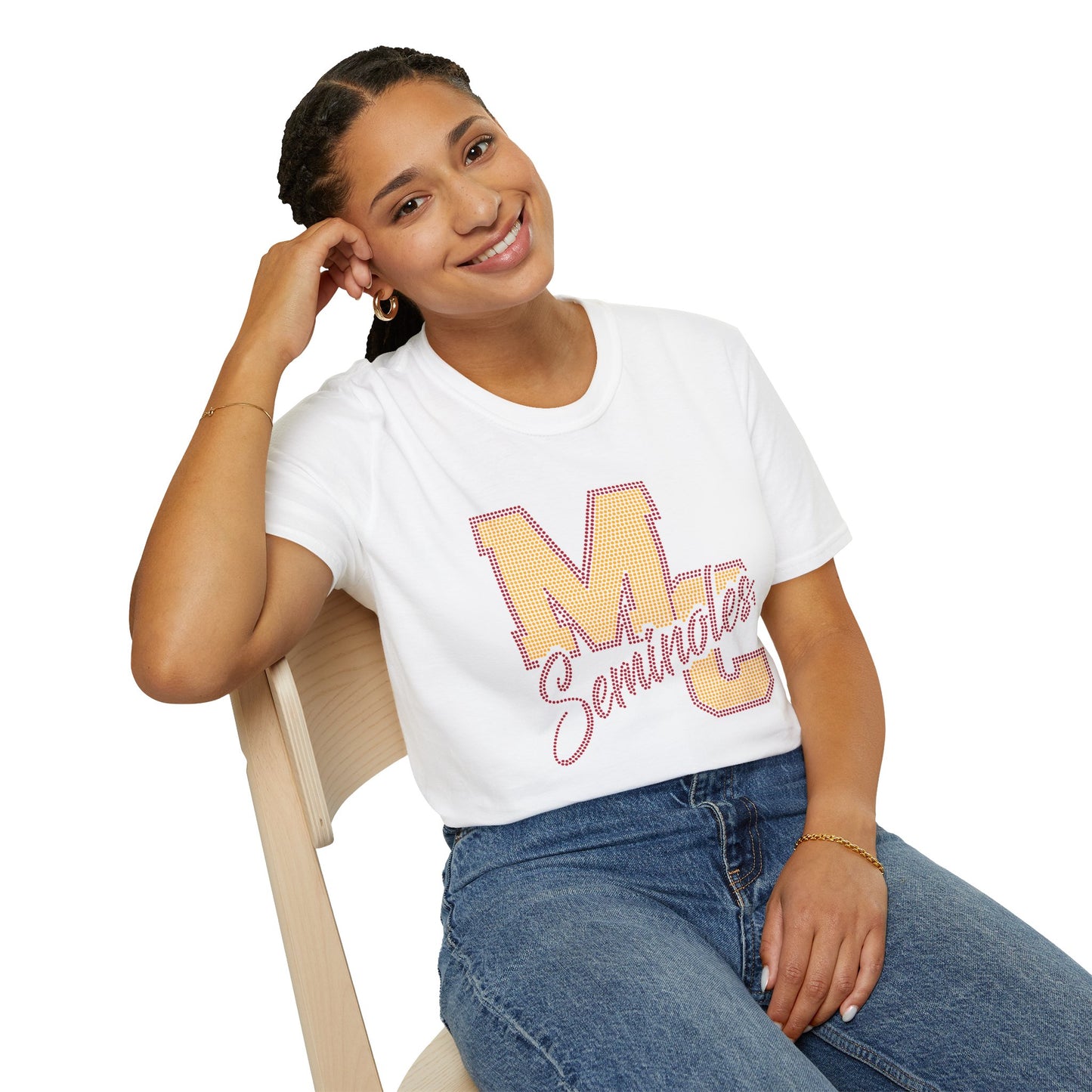 MC Seminoles - RHINESTONE - Unisex T-Shirt