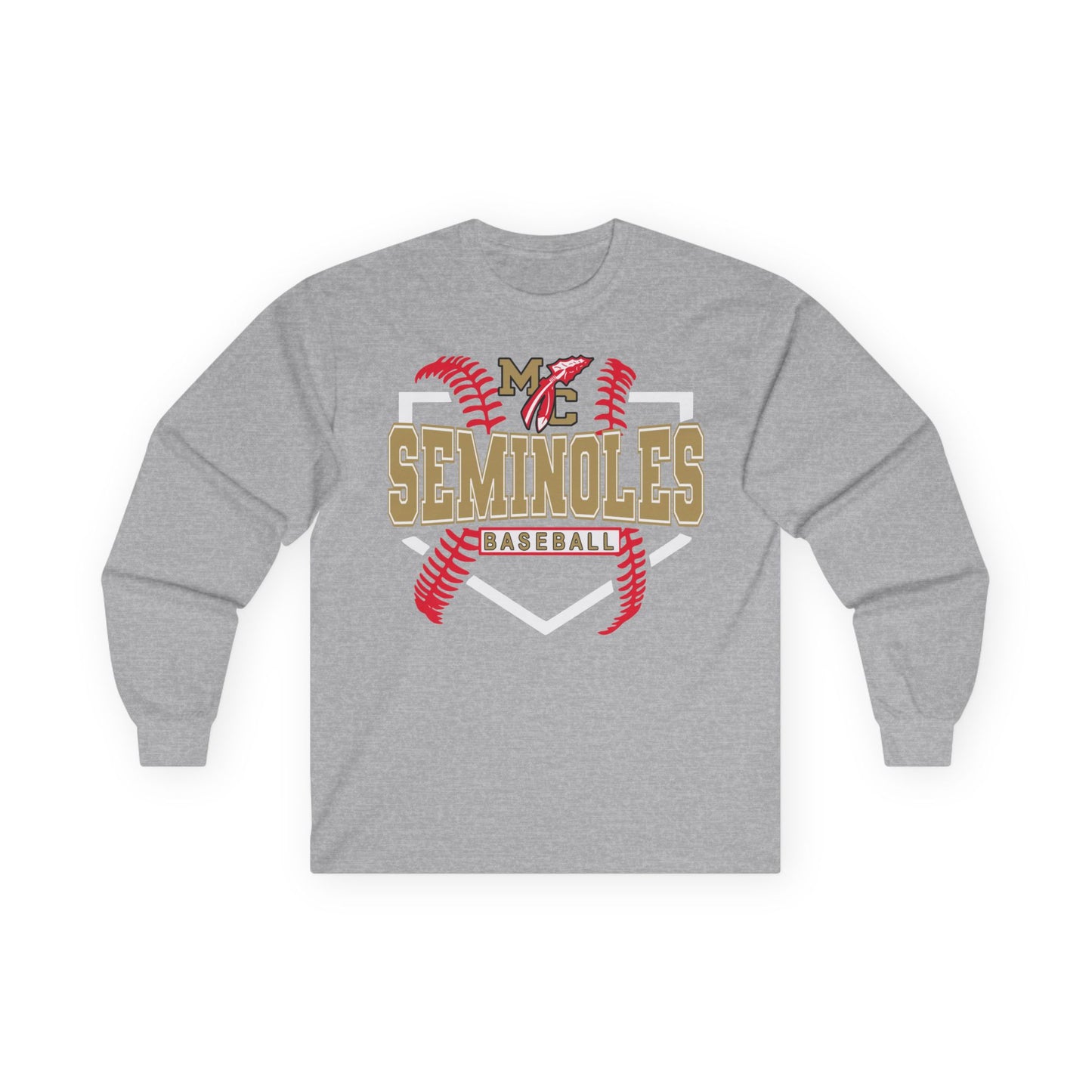 MC Seminoles Baseball 2 Long Sleeve Tee