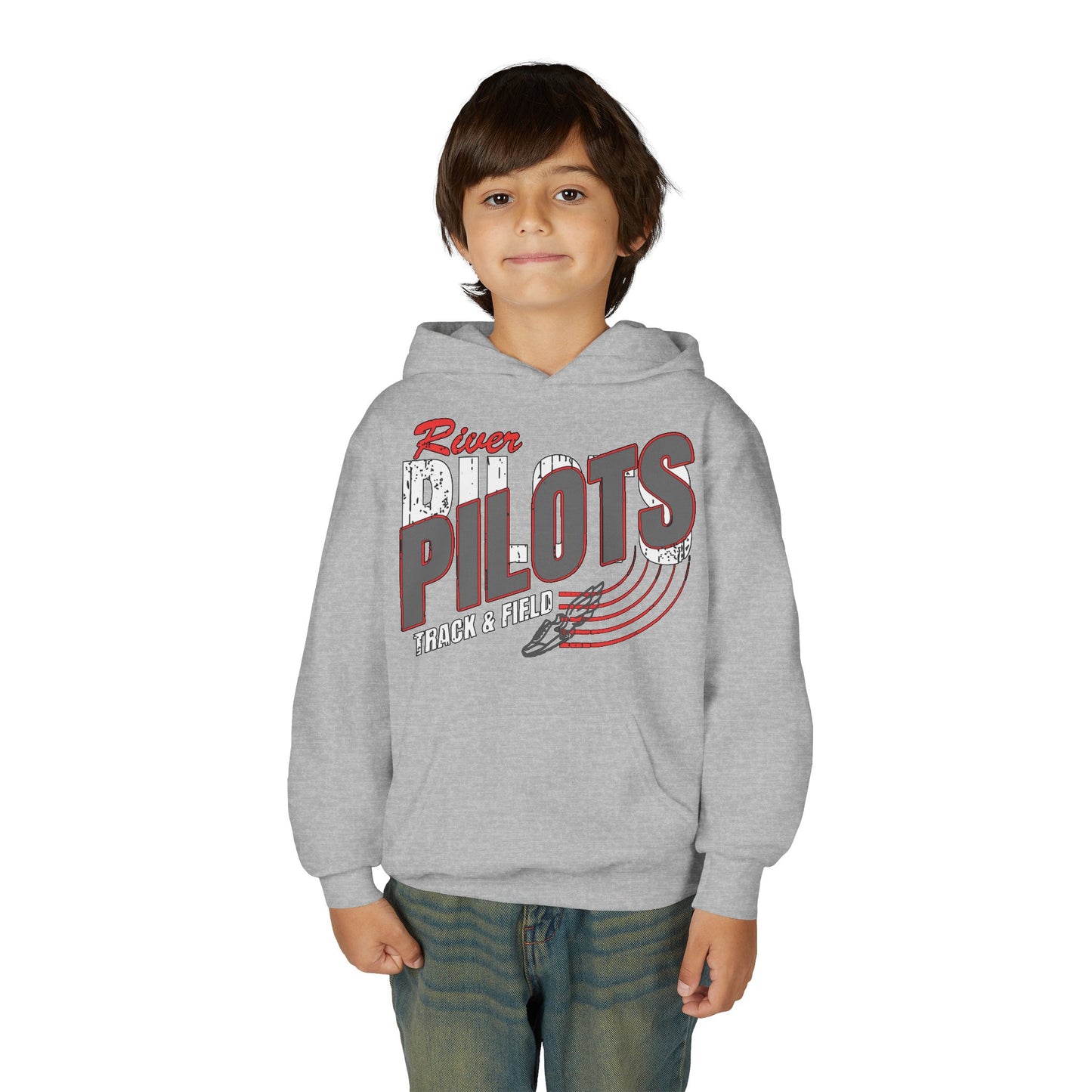 River Pilots Track & Field Youth Hoodie