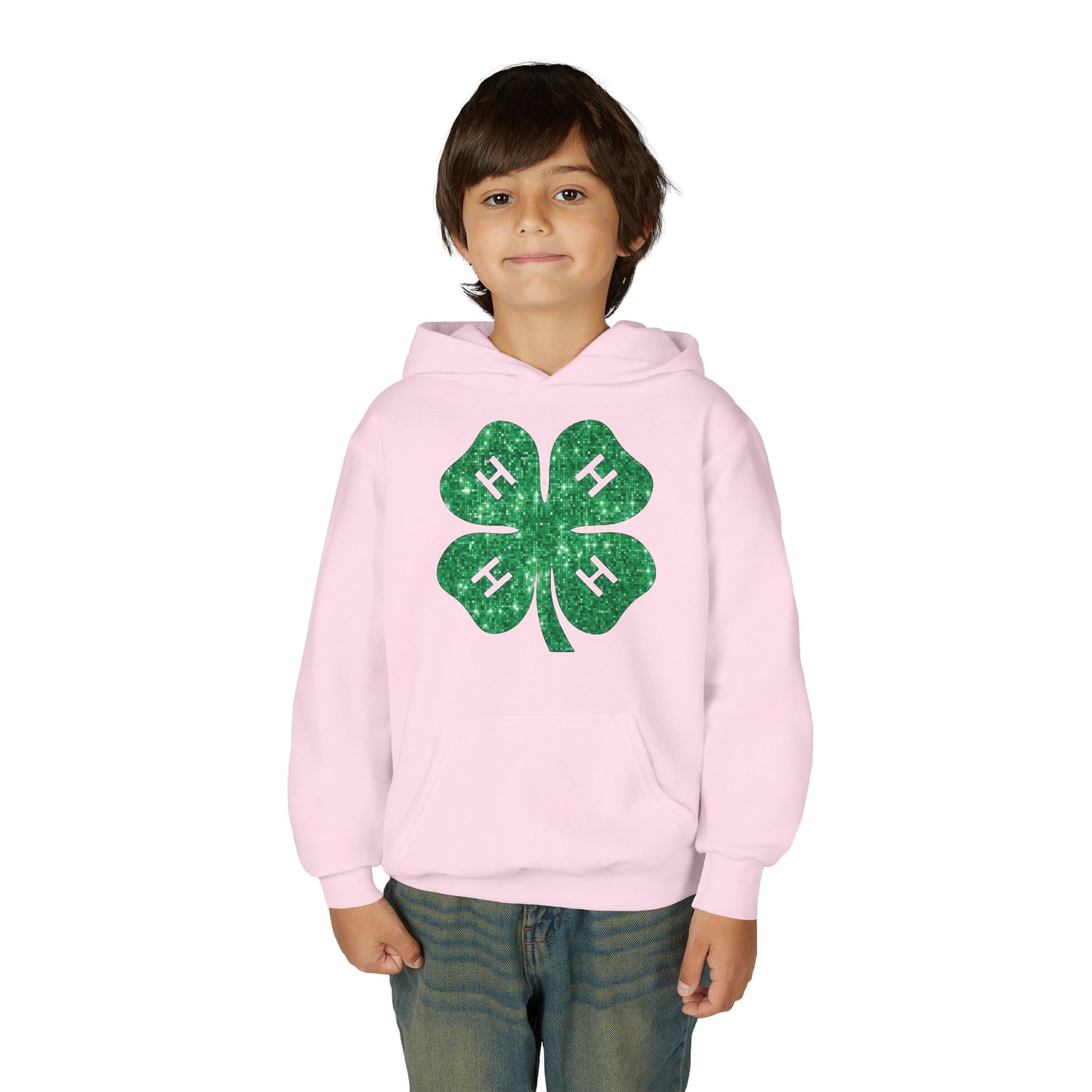 4-H GLITTER - Youth Hoodie
