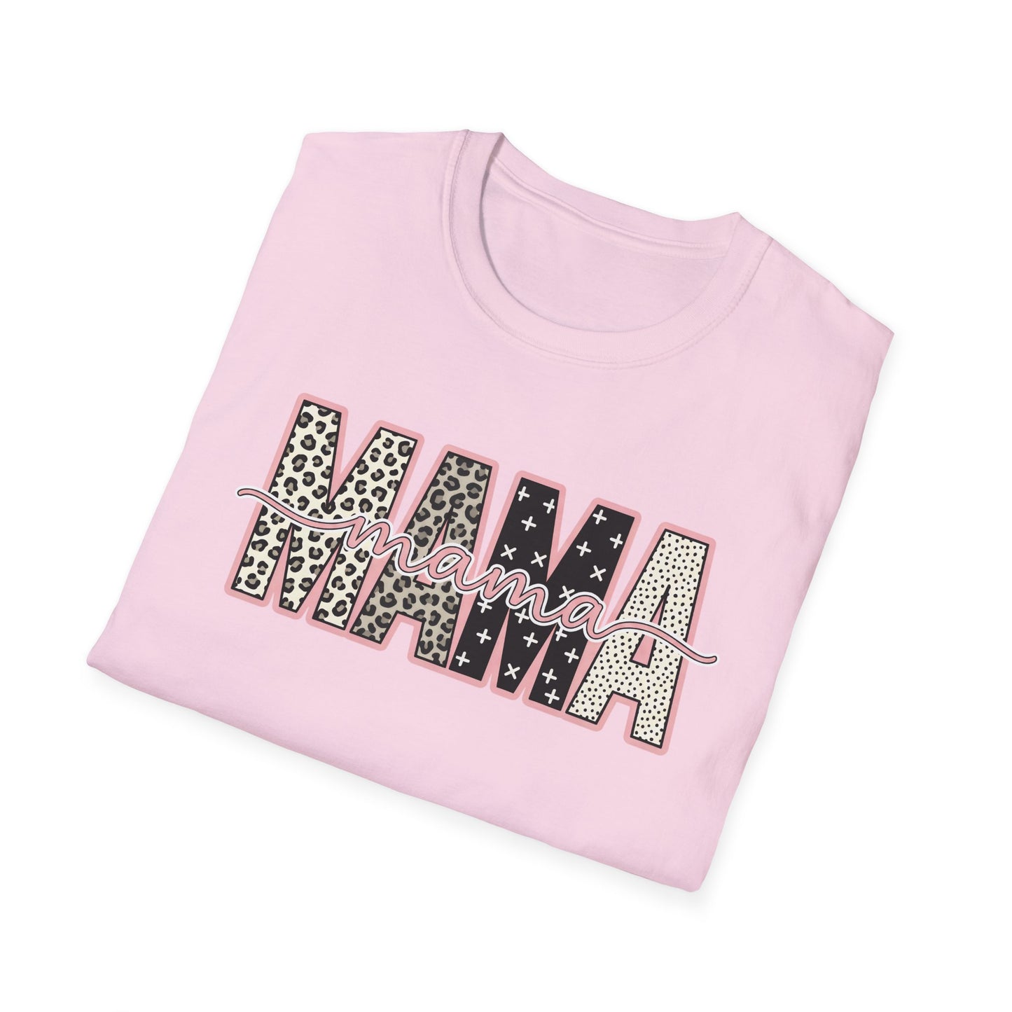 MAMA Leopard Print T-Shirt