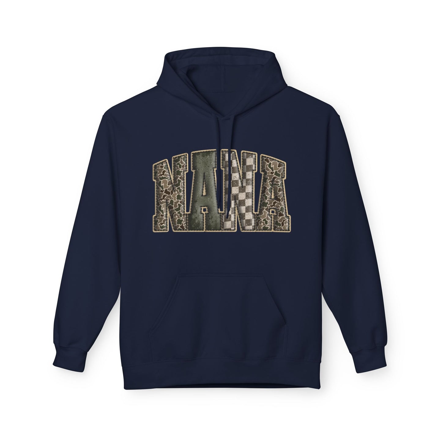 Nana Camo Print Hoodie