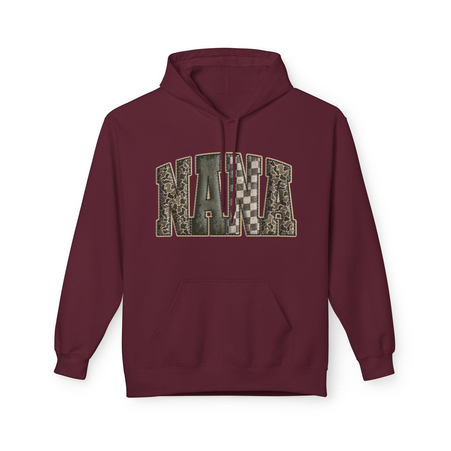 Nana Camo Print Hoodie