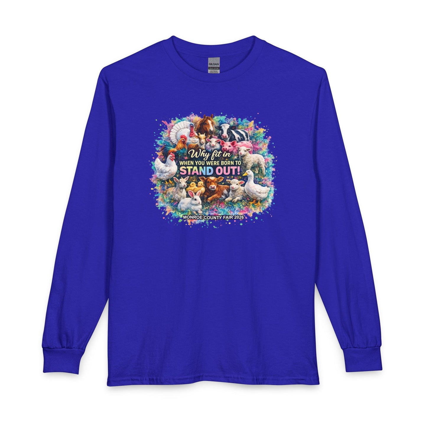 MONROE COUNTY FAIR 2026 - Long Sleeve T-Shirt