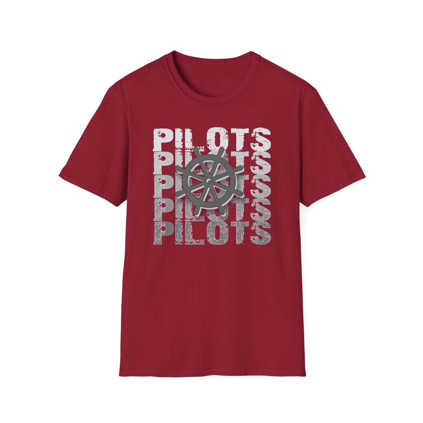 Pilots Stacked Wheel Unisex T-Shirt