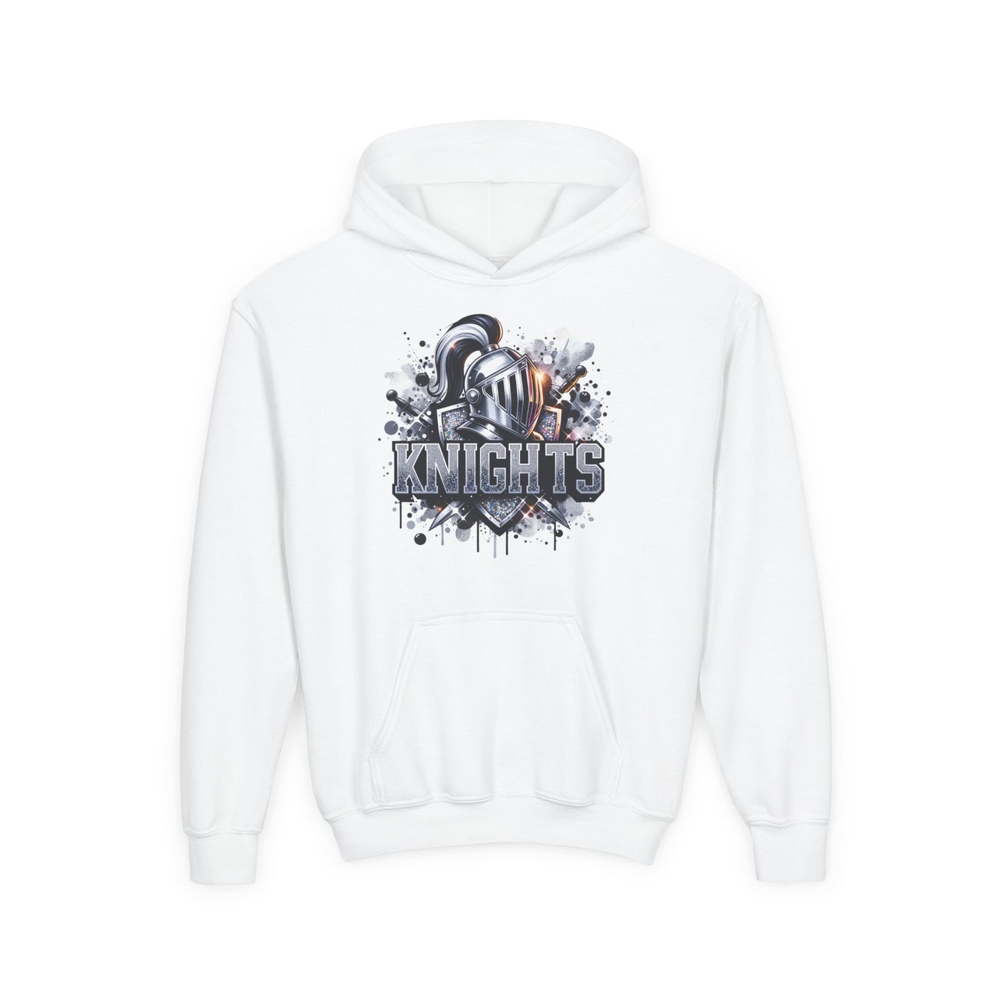 Knights Graphic Youth Hoodie – Bling