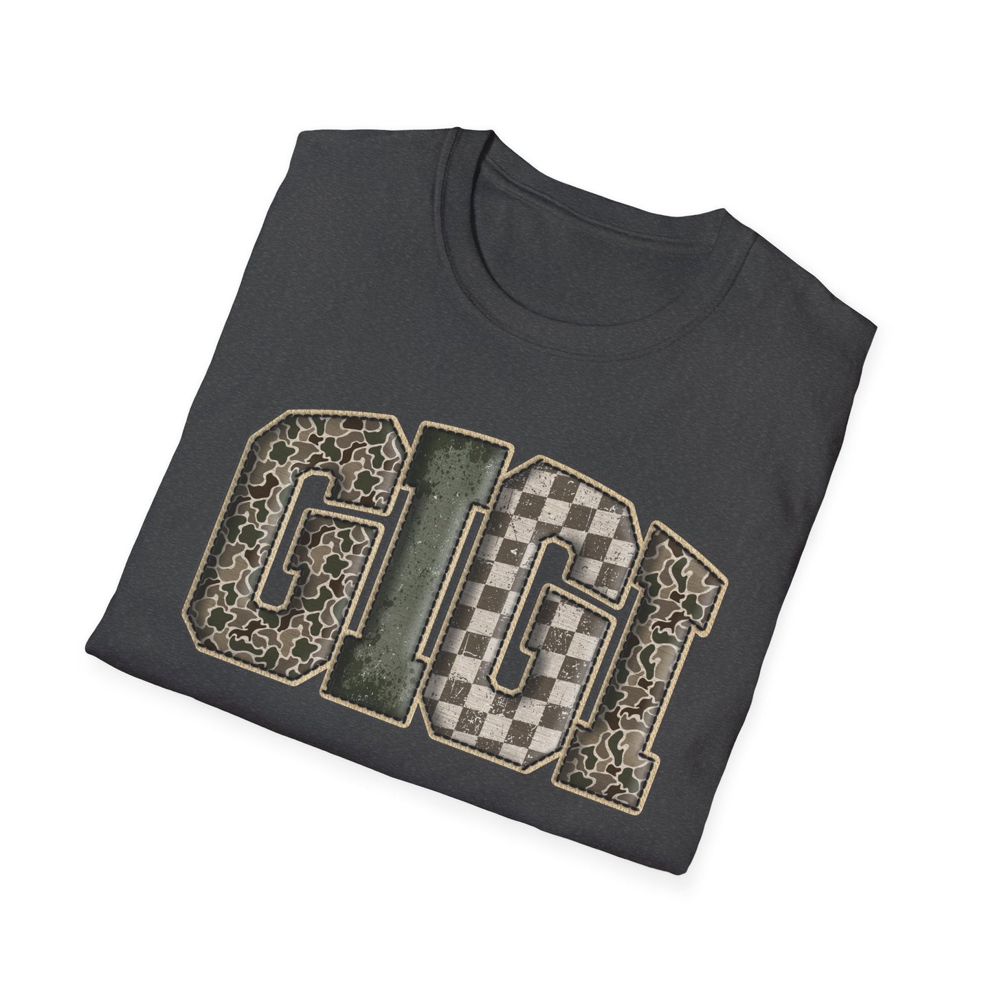 GIGI Camo Print T-Shirt
