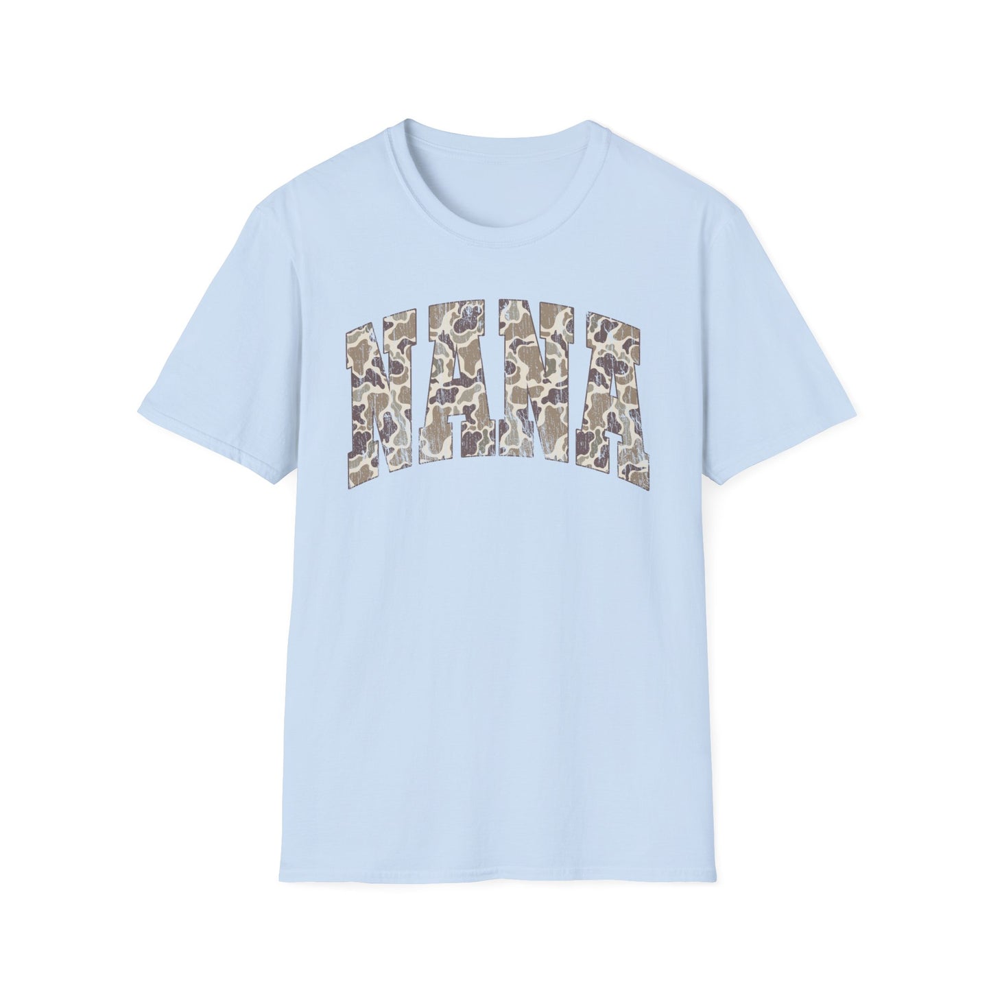 Nana Camo2 Print T-Shirt