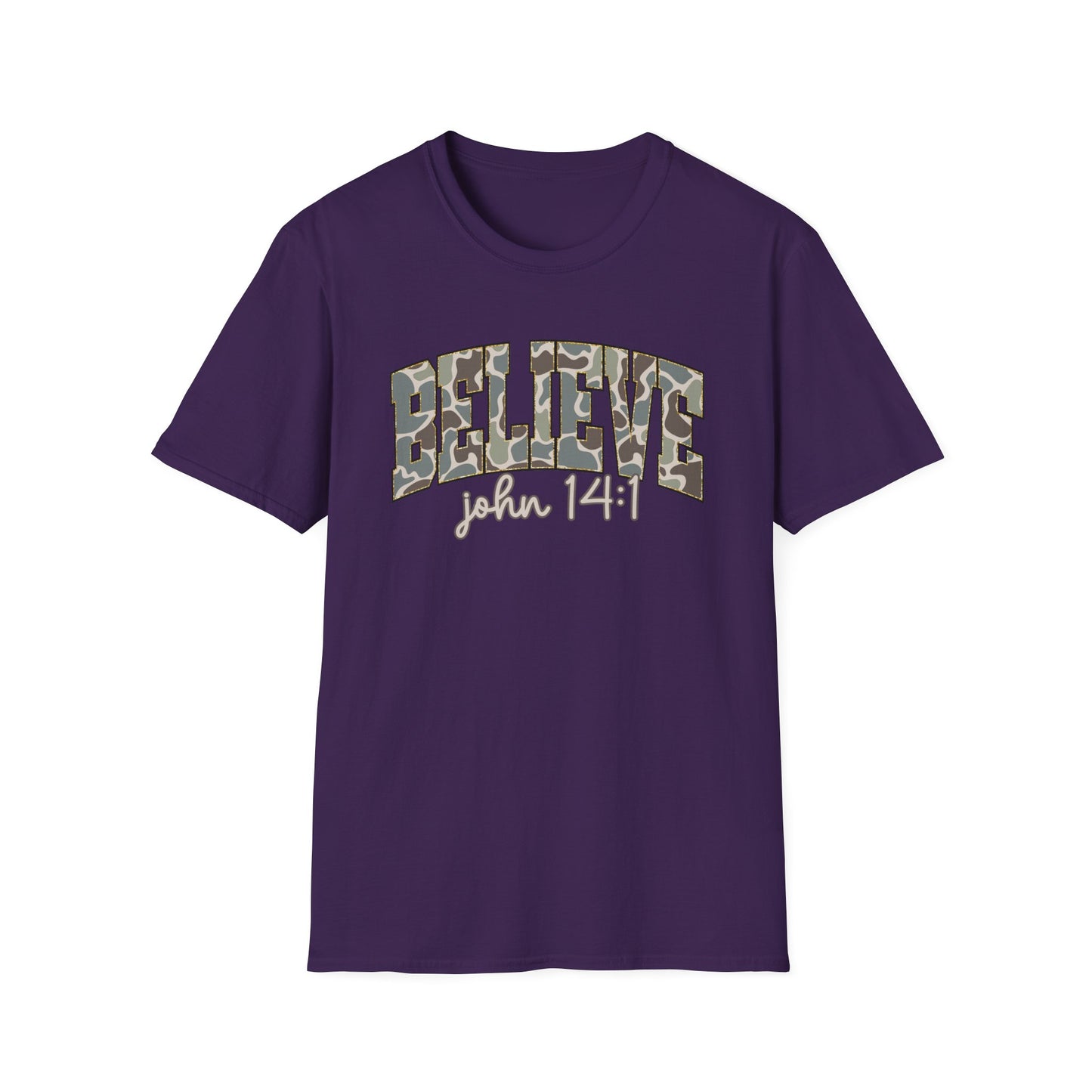 BELIEVE Camo T-Shirt