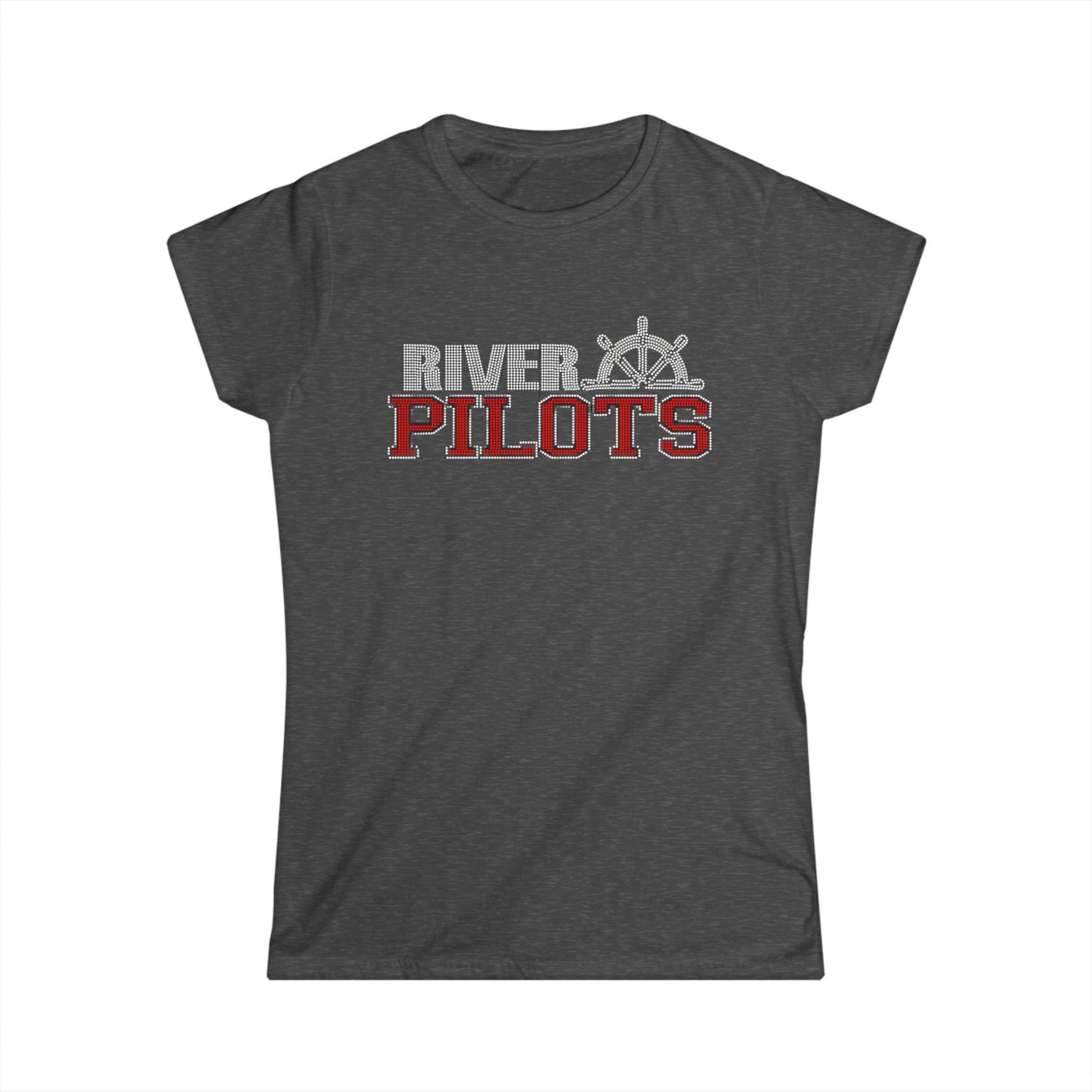 River Pilots Women's Tee — RHINESTONE DESIGN!