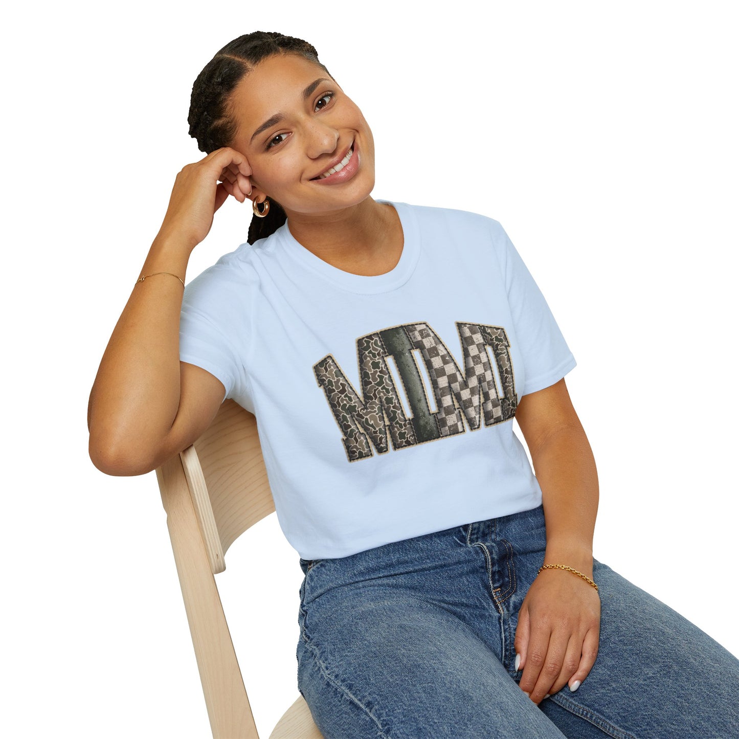 MIMI Camo Print T-Shirt